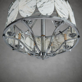 Vintage Lantern Luxury Stone Chandelier