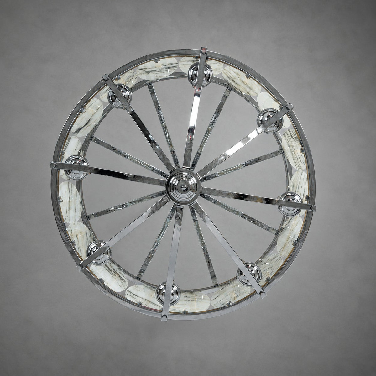 Vintage Lantern Luxury Stone Chandelier