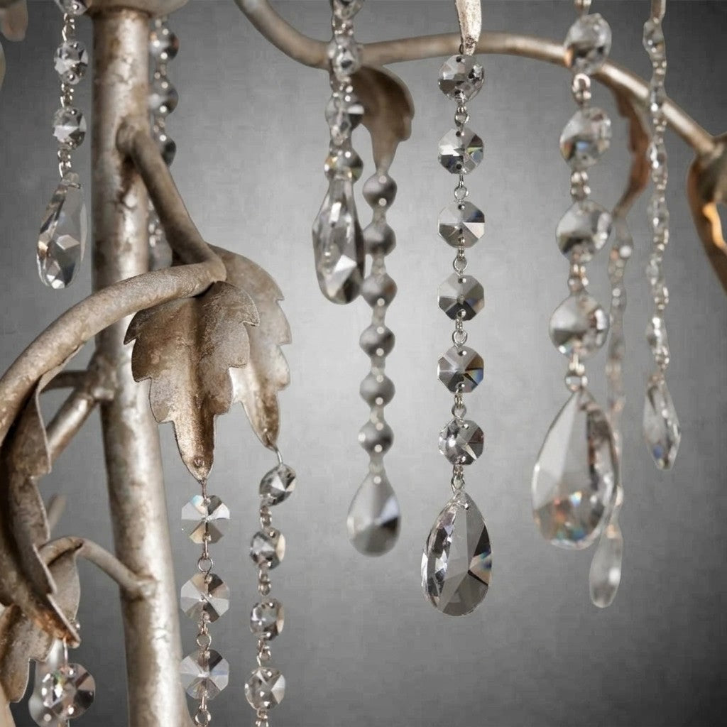 Viticcio Cascade Silver Chandelier 34''H