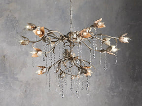 Viticcio Round Silver Chandelier