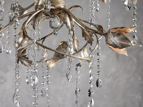 Viticcio Round Silver Chandelier