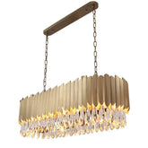 Walter Tiered Linear Crystal Chandelier