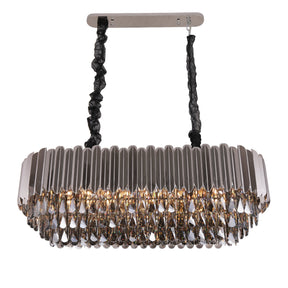 Walter Tiered Linear Crystal Chandelier