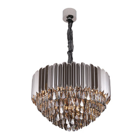 Walter Tiered Round Crystal Chandelier