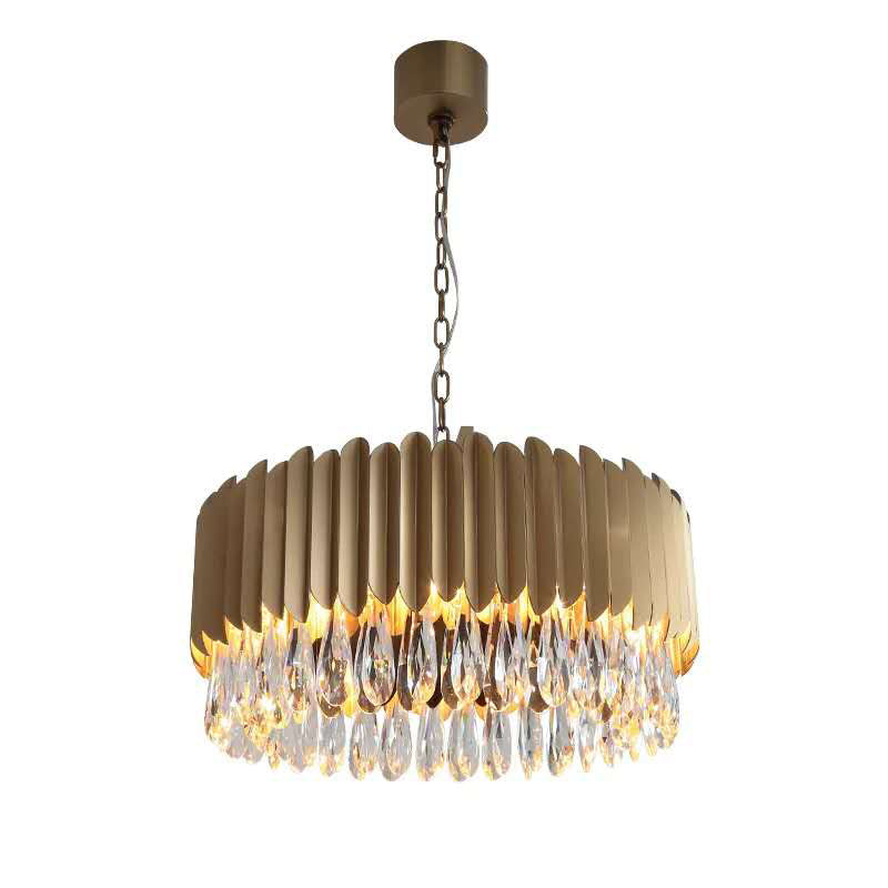 Walter Tiered Round Crystal Chandelier