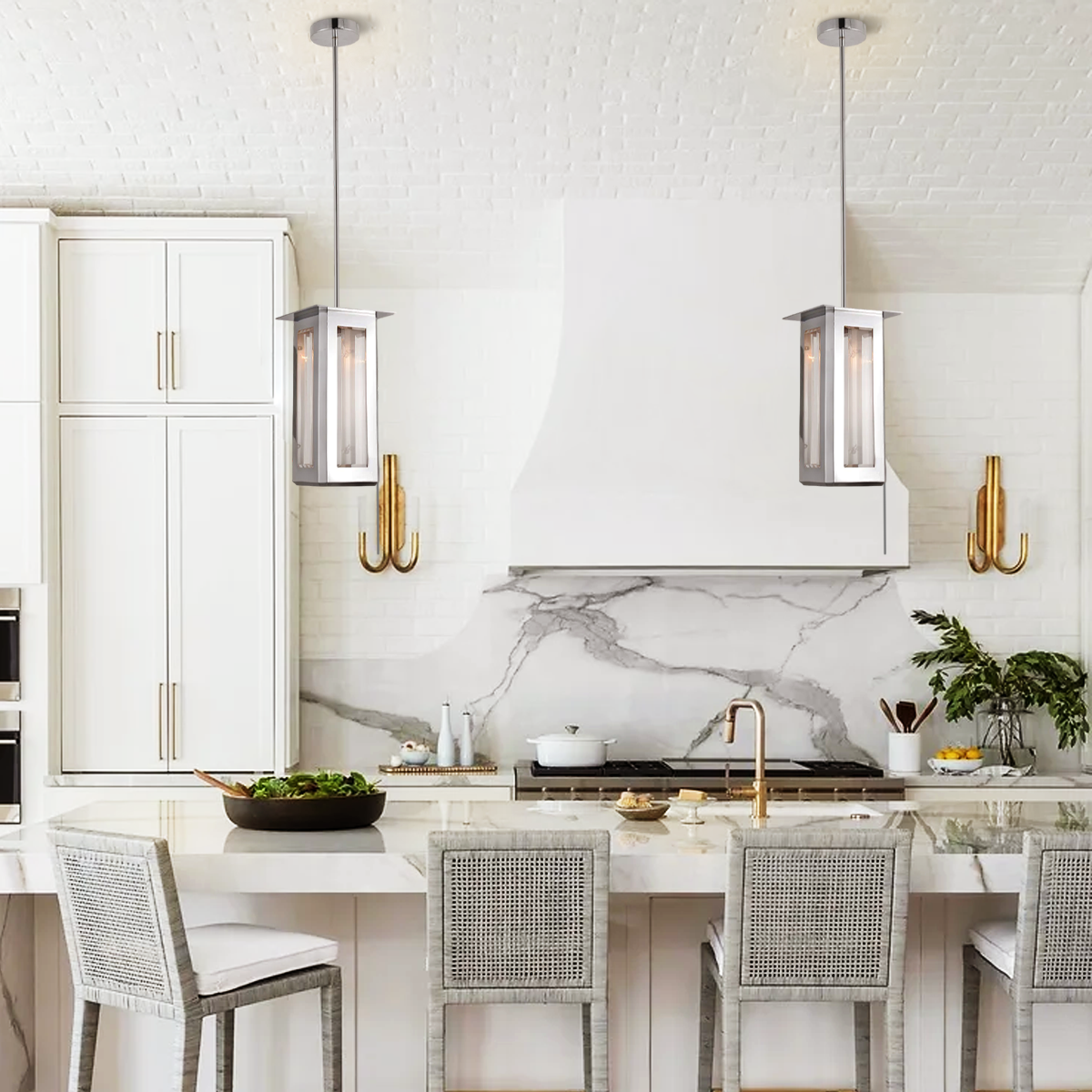 Wiky Rectangle Pendant Light