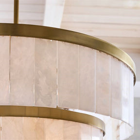 Windham Alabaster 3 Tier Chandelier