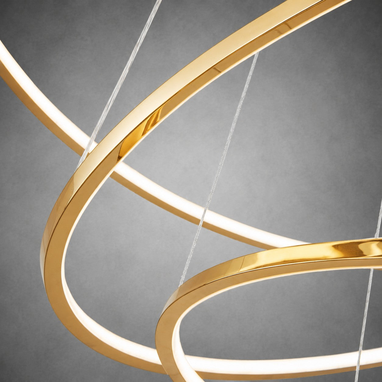 VL2160  Large Tiered Ring LED Foyer Chandelier