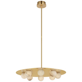 Wrenley Alabaster Kelly Wearstler Pertica 24" Chandelier