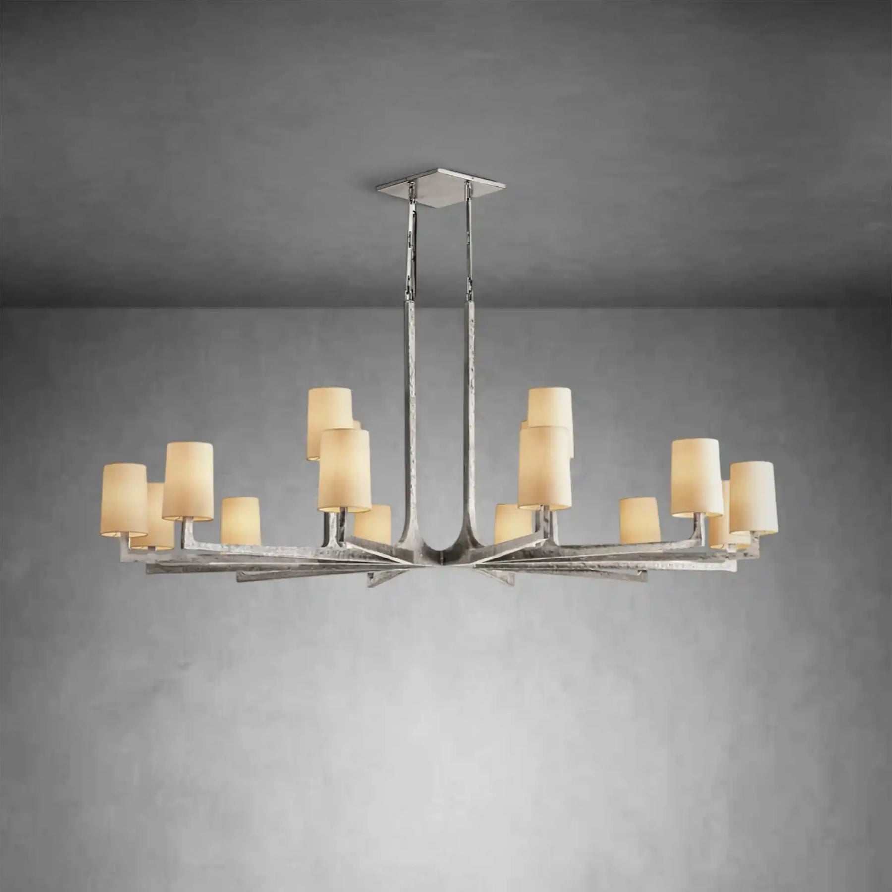 Wrighty Round Chandelier 36"D 48"D 60"D