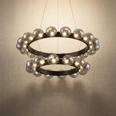 Chandelier For Living Room in matte black
