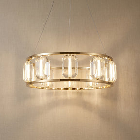Dining Room Chandelier in a living room
