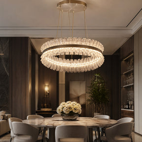 Modern Living Room Chandelier in a living room