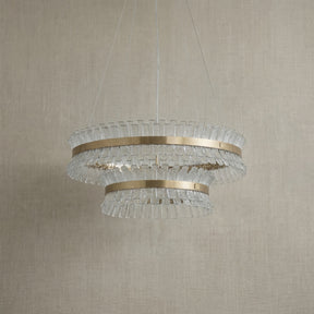 Detail of the stainless steel with champagne gold finish