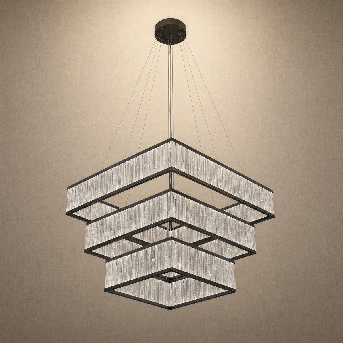 Modern Chandelier For Dining Room in a living room
