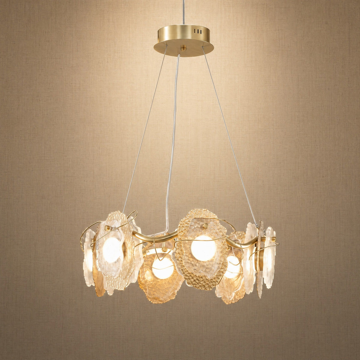 Modern Chandelier For Living Room in a living room