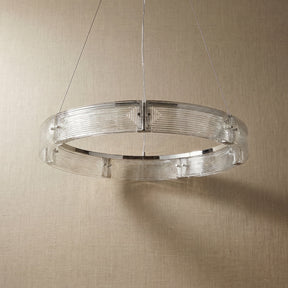 Ring Chandelier in a dining room