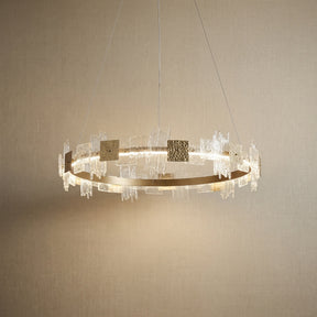 Dining Room Pendant Light in champagne gold