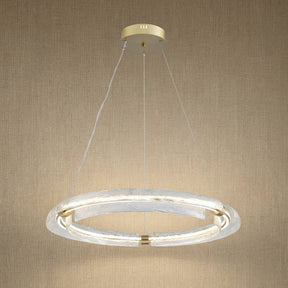 Glass Pendant Light in a living room