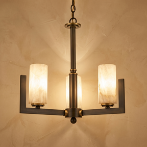 Cylinder 3-arm Alabaster Pendant Light — D520 — mra-cylinder-3-arm-91067-d520-product