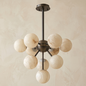 Orb Cluster Alabaster Pendant Light — D700 — mra-orb-cluster-91003-d700-dark
