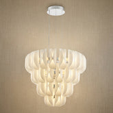 Tiered Chandelier in chrome