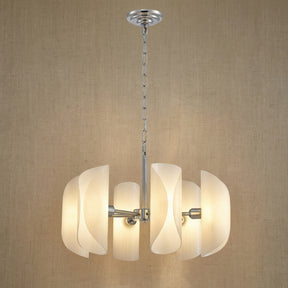Pendant Light Fixtures Glass in chrome