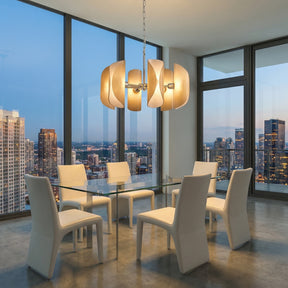 Pendant Light Fixtures Glass in a living room