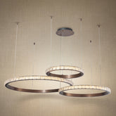 Yiosi Series 3-Tier Nested Crystal Pendant Light Style B - 42" (Dia 1060mm)