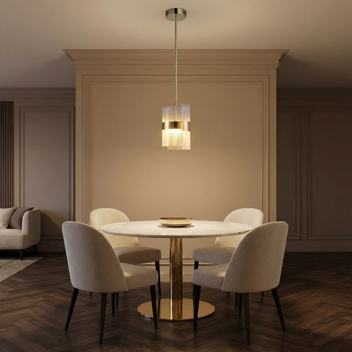 Yiosi Series Acrylic Pendant Light - scene-1