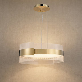 Yiosi Series Acrylic Pendant Light - 24" (Dia 600mm)