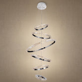 Yiosi Series Cascading Crystal Pendant Light - 47" (Dia 1200mm)