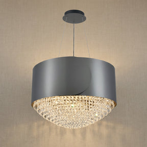 Yiosi Series Crystal Pendant Light 28" - 28" (Dia 700mm)