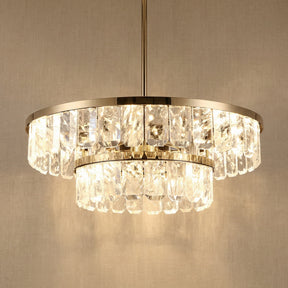 Yiosi Series Crystal Pendant Light Style B - 39" (Dia 1000mm) Style B