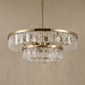 Yiosi Series Crystal Pendant Light Style B - dark