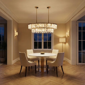 Yiosi Series Crystal Pendant Light Style B - scene-1