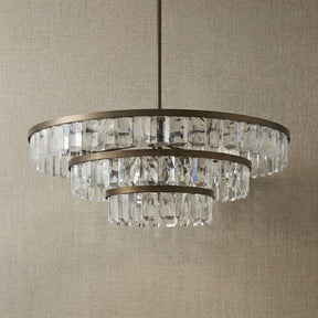 Yiosi Series Crystal Pendant Light Style B - dark