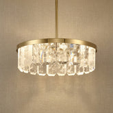 Yiosi Series Crystal Pendant Light Style B - 23" (Dia 590mm)