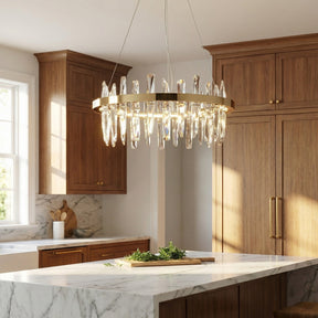 Yiosi Series Crystal Pendant Light Style D - scene-2