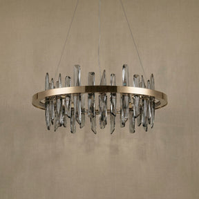 Yiosi Series Crystal Pendant Light Style D - dark
