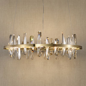 Yiosi Series Crystal Pendant Light Style E - 31" (Dia 800mm)