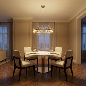 Yiosi Series Crystal Pendant Light Style E - scene-1