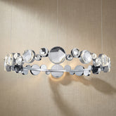 Yiosi Series Crystal Pendant Light Style K - 39" (Dia 1000mm)