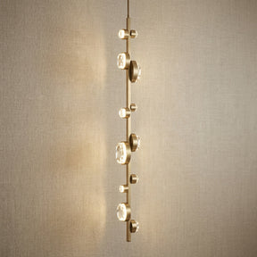 Yiosi Series Crystal Pendant Light Style K - 6" (Dia 140mm)