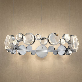 Yiosi Series Crystal Pendant Light Style K - 31" (Dia 780mm)