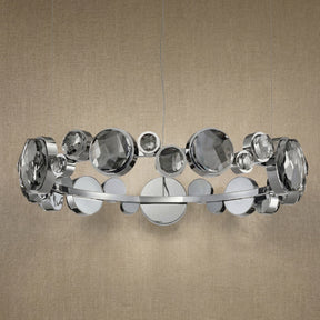 Yiosi Series Crystal Pendant Light Style K - dark