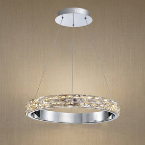 Yiosi Series Crystal Pendant Light Style L - 22" (Dia 560mm)