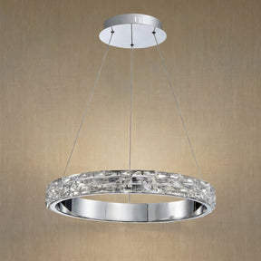 Yiosi Series Crystal Pendant Light Style L - dark