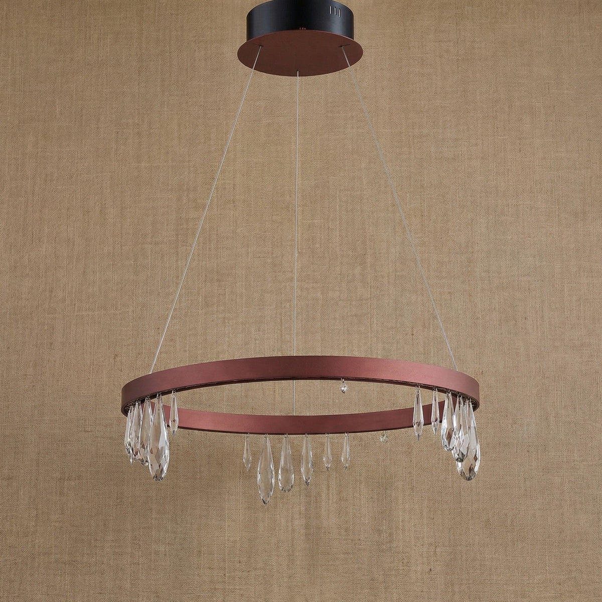 Yiosi Series Crystal Pendant Light Style M - dark