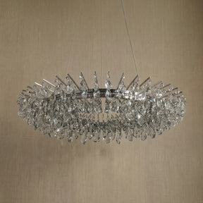 Yiosi Series Crystal Pendant Light Style N - dark